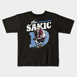 joe sakic retro Kids T-Shirt